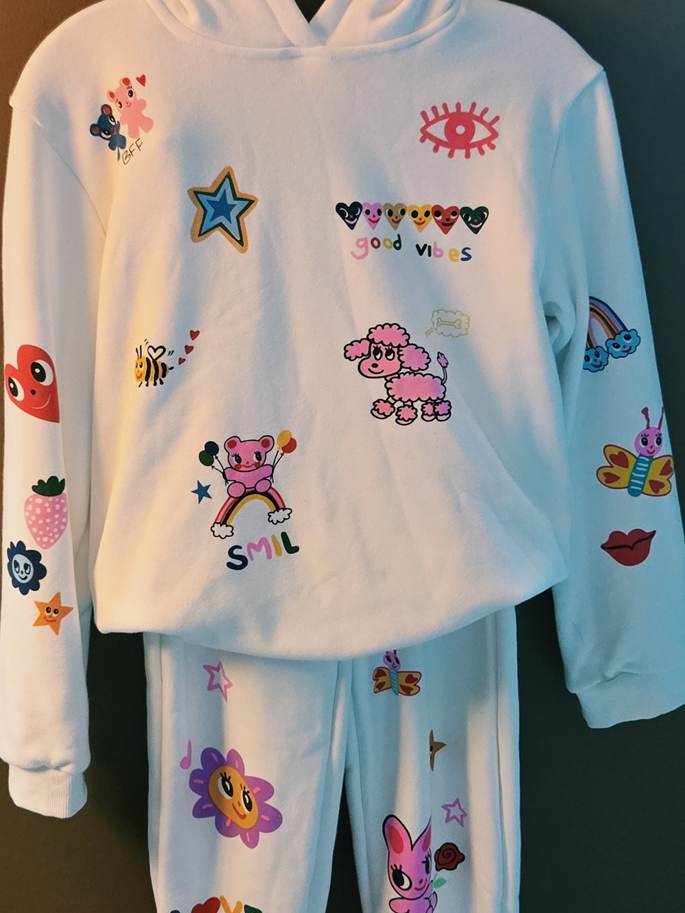 Lola+ The Boys Doodle Art Hoodie SET.